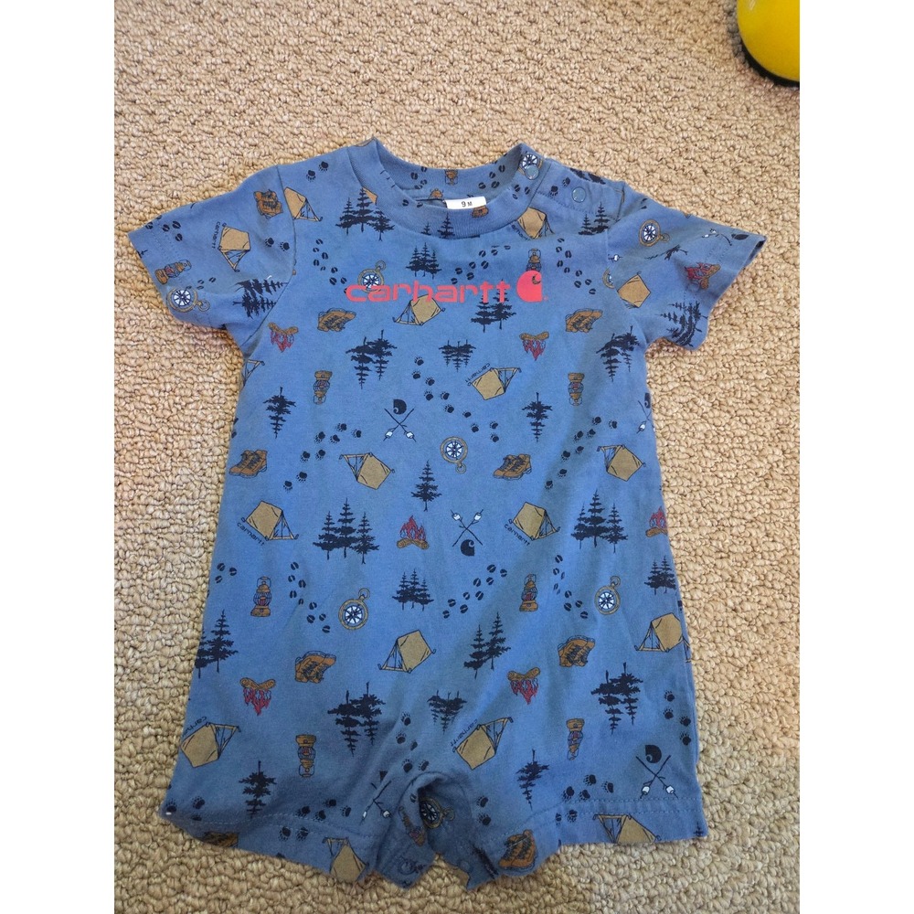 Carhartt baby boy romper 9 mos